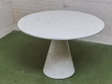 Load image into Gallery viewer, Faux Stone Round Dining Table