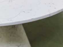 Load image into Gallery viewer, Faux Stone Round Dining Table