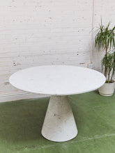 Load image into Gallery viewer, Faux Stone Round Dining Table