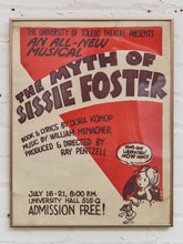Load image into Gallery viewer, The Myth of Sissie Foster Musical Poster