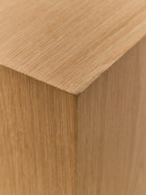 Load image into Gallery viewer, Light Oak Pedestal Tables/Plant Stand