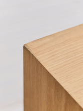 Load image into Gallery viewer, Light Oak Pedestal Tables/Plant Stand