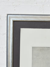 Load image into Gallery viewer, Vintage Signed Circle Lithograph Framed