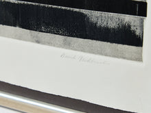 Load image into Gallery viewer, Vintage Signed Circle Lithograph Framed