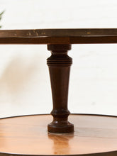 Load image into Gallery viewer, Two Tier Vintage Antique Drop-down Occasional Table