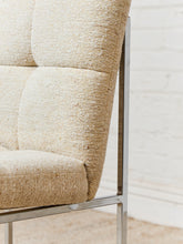 Load image into Gallery viewer, Set of Six Italian mid-century modern 1970s Chrome Dining Chairs