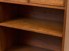 Load image into Gallery viewer, Danish Modern Teak Rattan Shelf