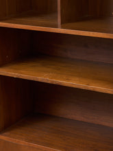 Load image into Gallery viewer, Danish Modern Teak Rattan Shelf