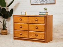 Load image into Gallery viewer, Oak 3 Drawer Dresser