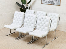 Load image into Gallery viewer, 1970’s Daystrom Chrome Cantilever Chairs