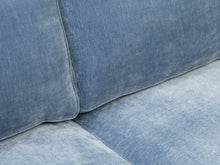 Load image into Gallery viewer, Diana Modular Sofa with Right Facing Bumper in Amici Denim