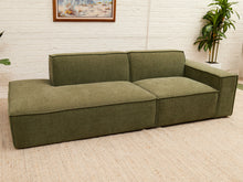 Load image into Gallery viewer, Green Modular Sofa