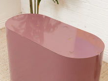 Load image into Gallery viewer, Vintage Entry Table Postmodern in Mauve