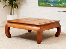 Load image into Gallery viewer, Chinoiserie Ming Style Wood Coffee Table