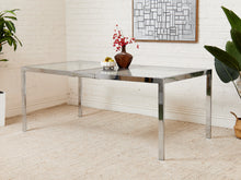 Load image into Gallery viewer, Milo Baughman 1970’s Glass Chrome Dining Table
