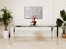 Load image into Gallery viewer, Milo Baughman 1970’s Glass Chrome Dining Table