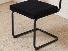 Load image into Gallery viewer, All Black and Rattan Dining Chair