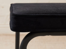 Load image into Gallery viewer, All Black and Rattan Dining Chair