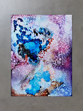 Load image into Gallery viewer, Chromatic Sediment IV: Electric Vein Original Artwork Signed