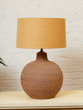 Load image into Gallery viewer, Terry Brown Studio Pottery Lamp
