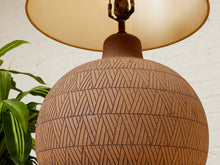 Load image into Gallery viewer, Terry Brown Studio Pottery Lamp