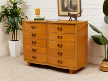 Load image into Gallery viewer, Dixie Blonde Art Deco Mahogany Eight Drawer Dresser