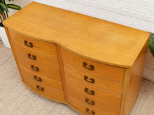 Load image into Gallery viewer, Dixie Blonde Art Deco Mahogany Eight Drawer Dresser