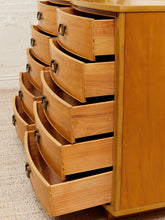 Load image into Gallery viewer, Dixie Blonde Art Deco Mahogany Eight Drawer Dresser