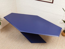 Load image into Gallery viewer, Rare 1970’s Origami Dining Table by Don S. Shoemaker in Blue
