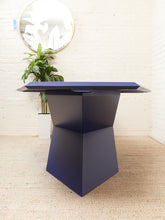 Load image into Gallery viewer, Rare 1970’s Origami Dining Table by Don S. Shoemaker in Blue