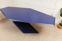 Load image into Gallery viewer, Rare 1970’s Origami Dining Table by Don S. Shoemaker in Blue