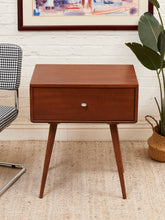 Load image into Gallery viewer, Paul Mcobb Side Table with Drawer