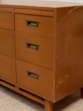 Load image into Gallery viewer, 9 Drawer Wood Dresser Rectangle Drawer Pulls