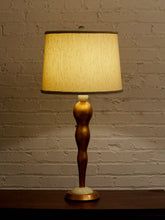 Load image into Gallery viewer, Vintage Gold Lamp