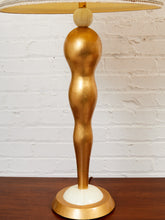 Load image into Gallery viewer, Vintage Gold Lamp