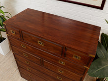 Load image into Gallery viewer, Campaign Thomasville Highboy Gentlemen’s Chest