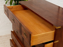 Load image into Gallery viewer, Campaign Thomasville Highboy Gentlemen’s Chest