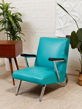 Load image into Gallery viewer, 1960’s Turquoise Lounge Chair