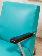 Load image into Gallery viewer, 1960’s Turquoise Lounge Chair