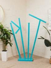 Load image into Gallery viewer, Tiki Sculpture in Aqua Handmade on of a kind