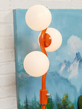 Load image into Gallery viewer, Orange Multi Globe Floor Lamp
