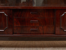 Load image into Gallery viewer, Vintage Rosewood Display Cabinet