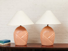 Load image into Gallery viewer, Orange Corral Shell Lamp