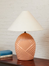 Load image into Gallery viewer, Orange Corral Shell Lamp