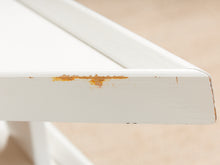Load image into Gallery viewer, White 2 Tier Side Table