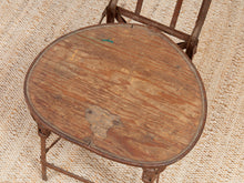Load image into Gallery viewer, Cast Metal Folding Chair Imperial Steel Corp Chicago IL. Antique 1920s