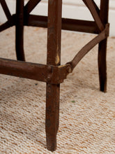 Load image into Gallery viewer, Cast Metal Folding Chair Imperial Steel Corp Chicago IL. Antique 1920s