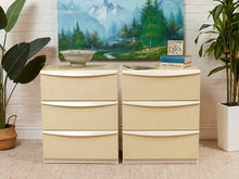 Load image into Gallery viewer, Modern Italian White Lacquered Chests or Nightstands