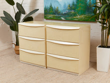 Load image into Gallery viewer, Modern Italian White Lacquered Chests or Nightstands