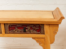 Load image into Gallery viewer, Vintage Chinese Desk Entry Table